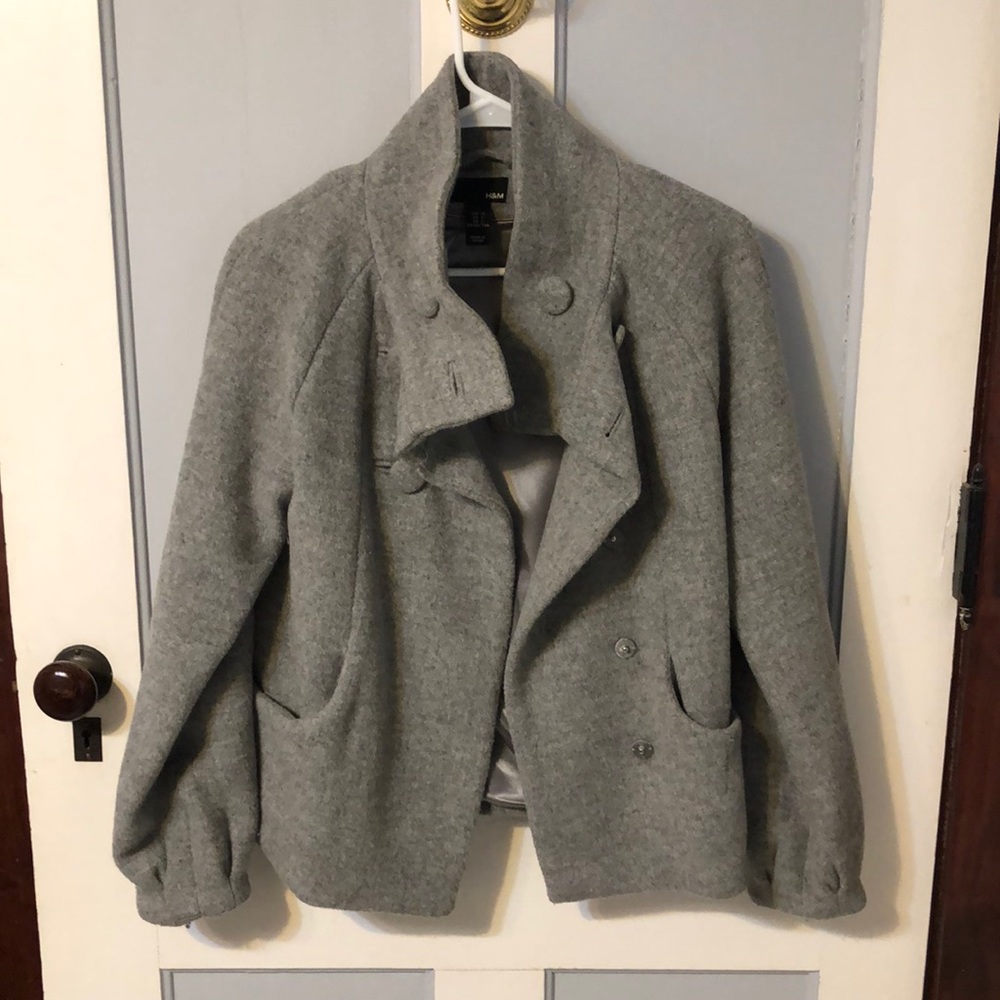 Gray H&M women’s Wool coat